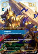front of card Nasus, Guardian of Knowledge (Overnumbered) [Vendetta] 178/166