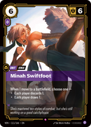 front of card Minah Swiftfoot [Vendetta] 111/166
