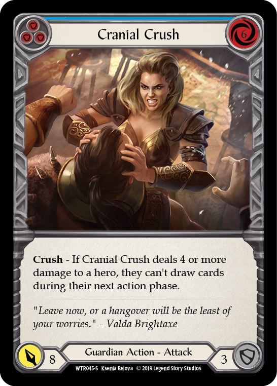 Cranial Crush [WTR045-S] (Welcome to Rathe) Alpha Print Rainbow Foil