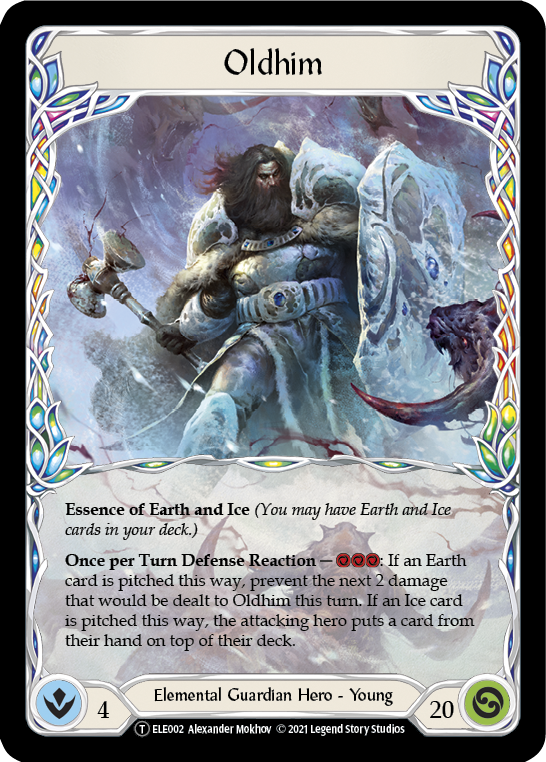 Oldhim // Frostbite [U-ELE111] (Tales of Aria Unlimited) Unlimited Normal