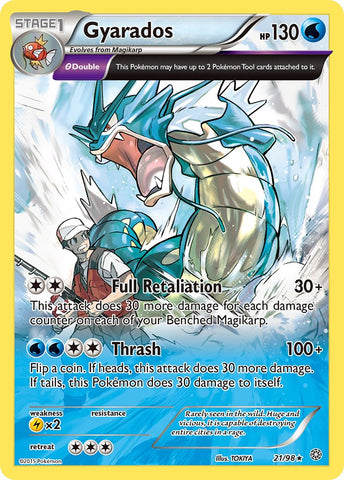 Gyarados (21/98) (XY: Ancient Origins) [Theme Deck Exclusive]