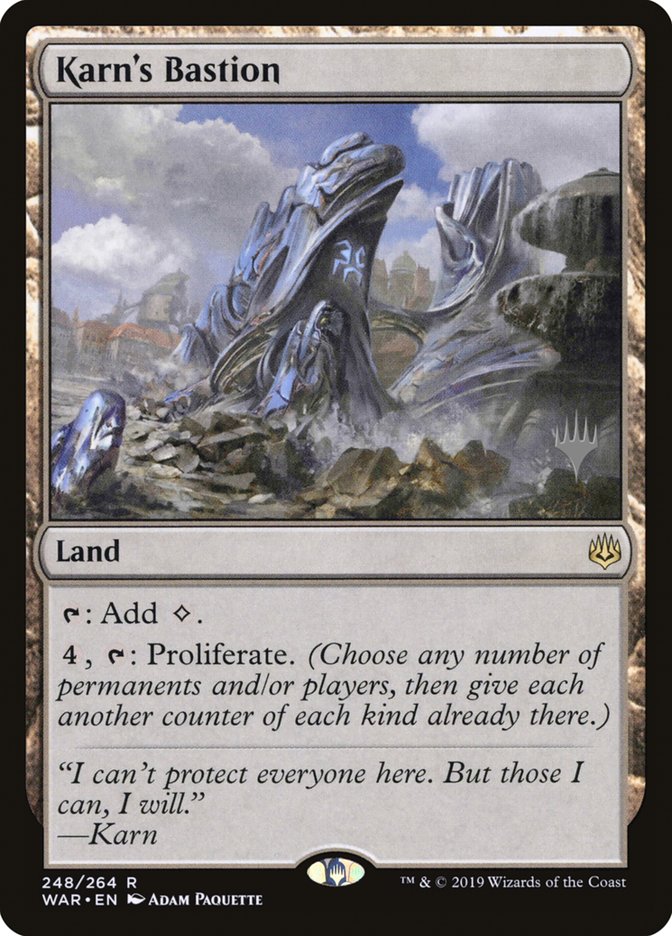 Karn's Bastion (Promo Pack) [War of the Spark Promo Pack]