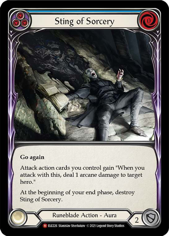 Sting of Sorcery [ELE226] (Tales of Aria) 1st Edition Normal