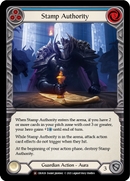 Stamp Authority [U-CRU028] (Crucible of War Unlimited) Unlimited Rainbow Foil