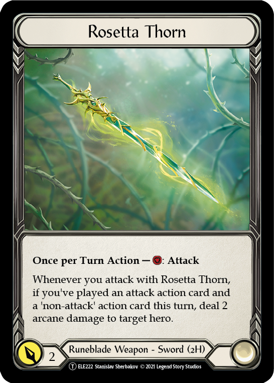 Lexi, Livewire // Rosetta Thorn [U-ELE031] (Tales of Aria Unlimited) Unlimited Normal