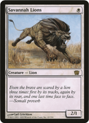 (Oversized) Savannah Lions [Eighth Edition Box Topper]