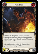 Pack Hunt (Yellow) [WTR024-C] (Welcome to Rathe) Alpha Print Rainbow Foil