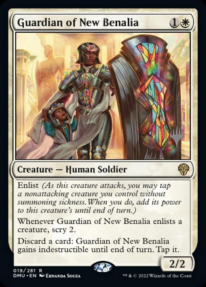 Guardian of New Benalia (Promo Pack) [Dominaria United Promo Pack]