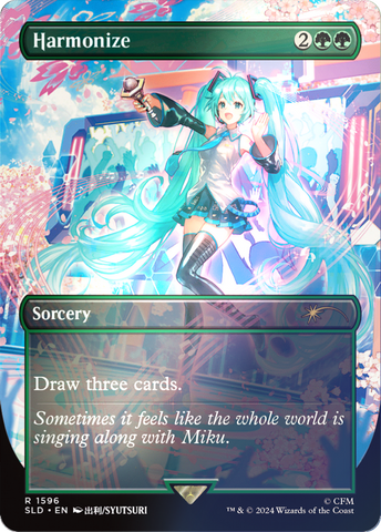 Harmonize (1596) (Rainbow Foil) [Secret Lair Drop Series]