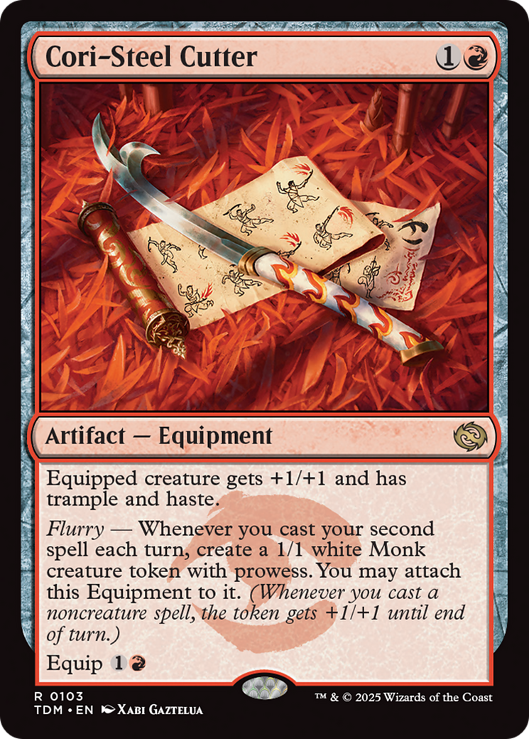 Cori-Steel Cutter [Tarkir: Dragonstorm]