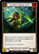 Fyendal's Fighting Spirit (Blue) [UPR196] (Uprising) Rainbow Foil