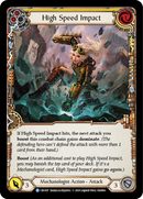 High Speed Impact (Yellow) [CRU107] (Crucible of War) 1st Edition Normal