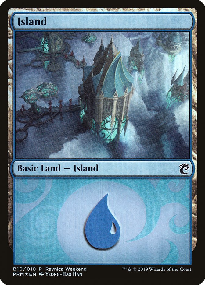 Island (B10) [Ravnica Weekend Promo]