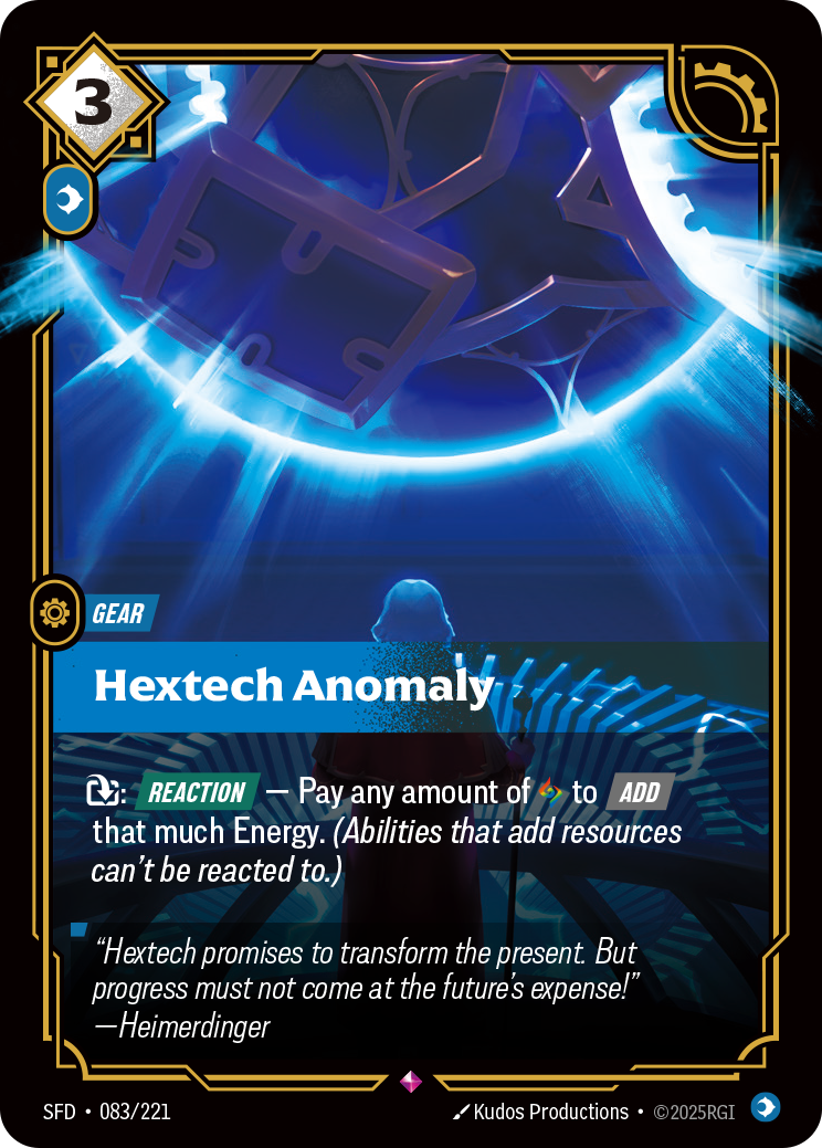 front of card Hextech Anomaly [Spiritforged] 083/221