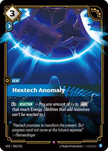 front of card Hextech Anomaly [Spiritforged] 083/221