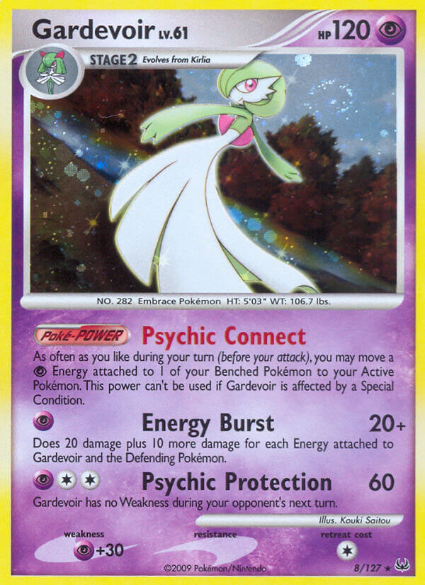Gardevoir (8/127) (Platinum: Base Set) [Theme Deck Exclusive]