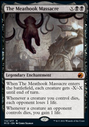 The Meathook Massacre (Promo Pack) [Innistrad: Midnight Hunt Promo Pack]