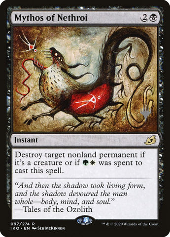 Mythos of Nethroi (Promo Pack) [Ikoria: Lair of Behemoths Promo Pack]