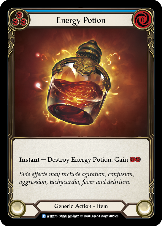 Energy Potion [U-WTR170] (Welcome to Rathe Unlimited) Unlimited Rainbow Foil