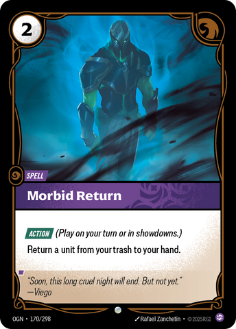 front of card Morbid Return [Origins] #170