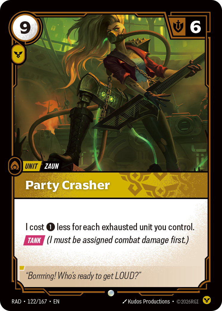 front of card Party Crasher [Radiance] 122/167