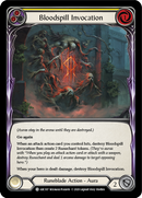 Bloodspill Invocation (Yellow) [U-ARC107] (Arcane Rising Unlimited) Unlimited Normal