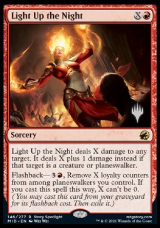 Light Up the Night (Promo Pack) [Innistrad: Midnight Hunt Promo Pack]