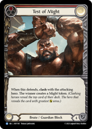 Test of Might [HVY141] (Heavy Hitters) Rainbow Foil