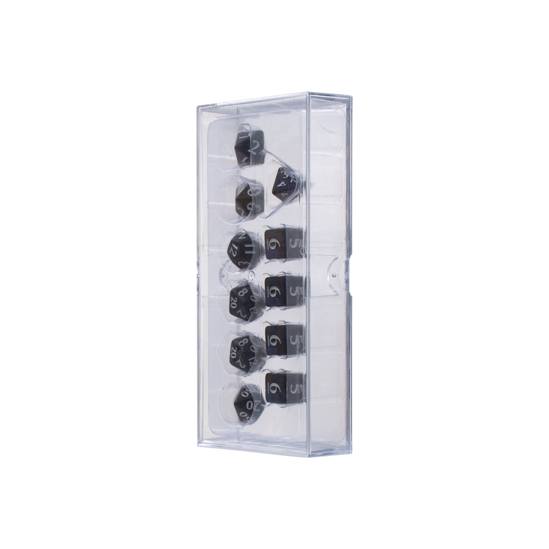 Ultra PRO: 11-Dice Set - Eclipse (Jet Black)