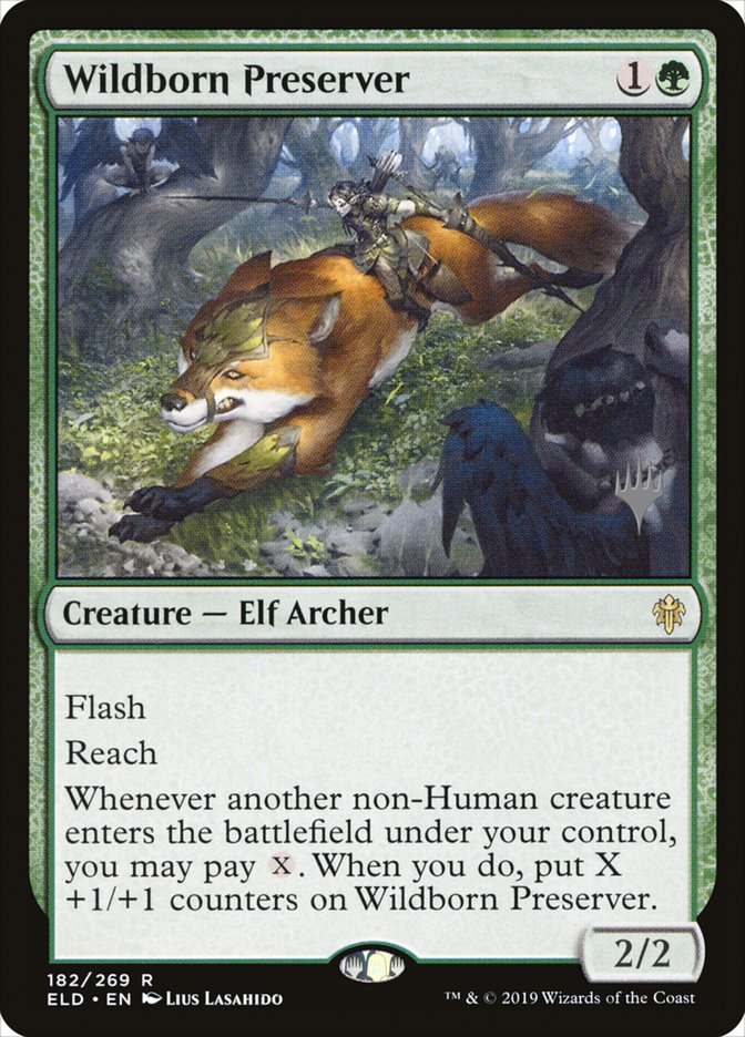 Wildborn Preserver (Promo Pack) [Throne of Eldraine Promo Pack]