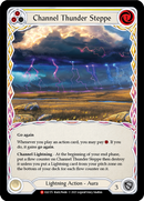 Channel Thunder Steppe [ELE175] (Tales of Aria) 1st Edition Rainbow Foil