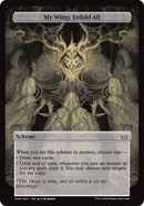 (Oversized Scheme) My Wings Enfold All (Full Art) [Duskmourn: Archenemy]