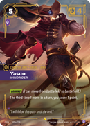 front of card Yasuo, Windrider (Showcase) [Origins]