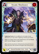 Arcanic Shockwave (Yellow) [ELE074] (Tales of Aria) 1st Edition Rainbow Foil