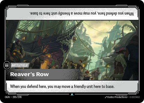 front of card Reaver's Row [Origins] #285