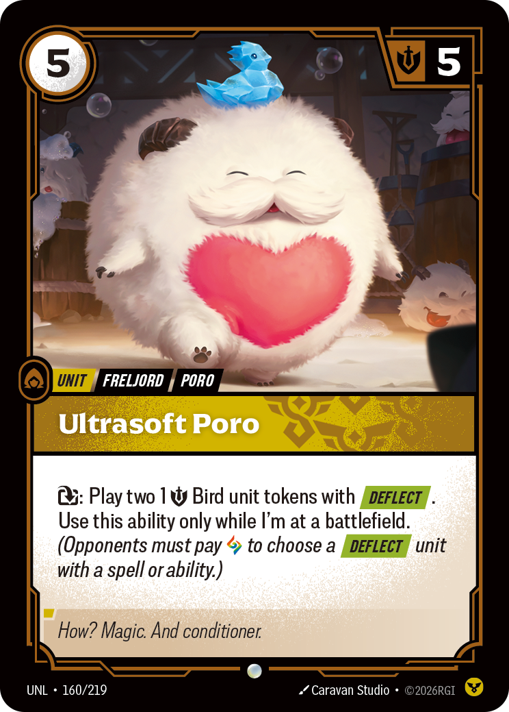 front of card Ultrasoft Poro [Unleashed] 160/219