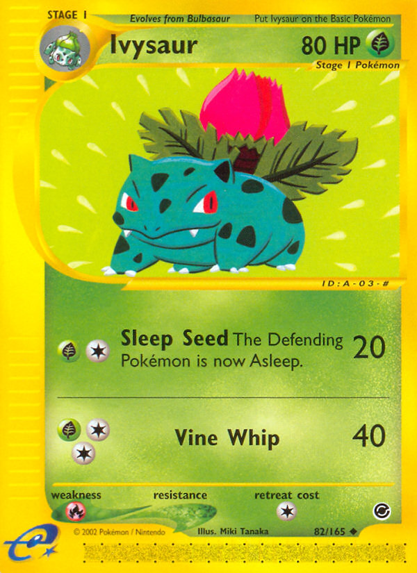 Ivysaur (82/165) [Expedition: E-Card Base Set]