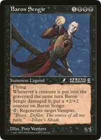 (Oversized) Baron Sengir [Oversize Cards]