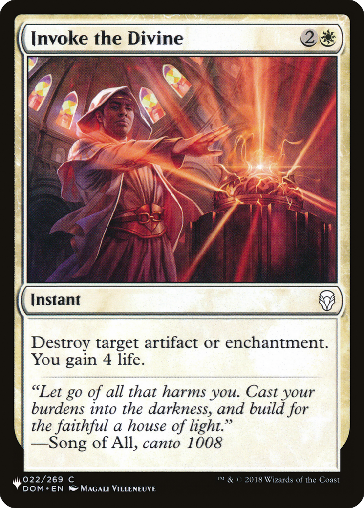 Invoke the Divine (List) [Secret Lair: Angels]