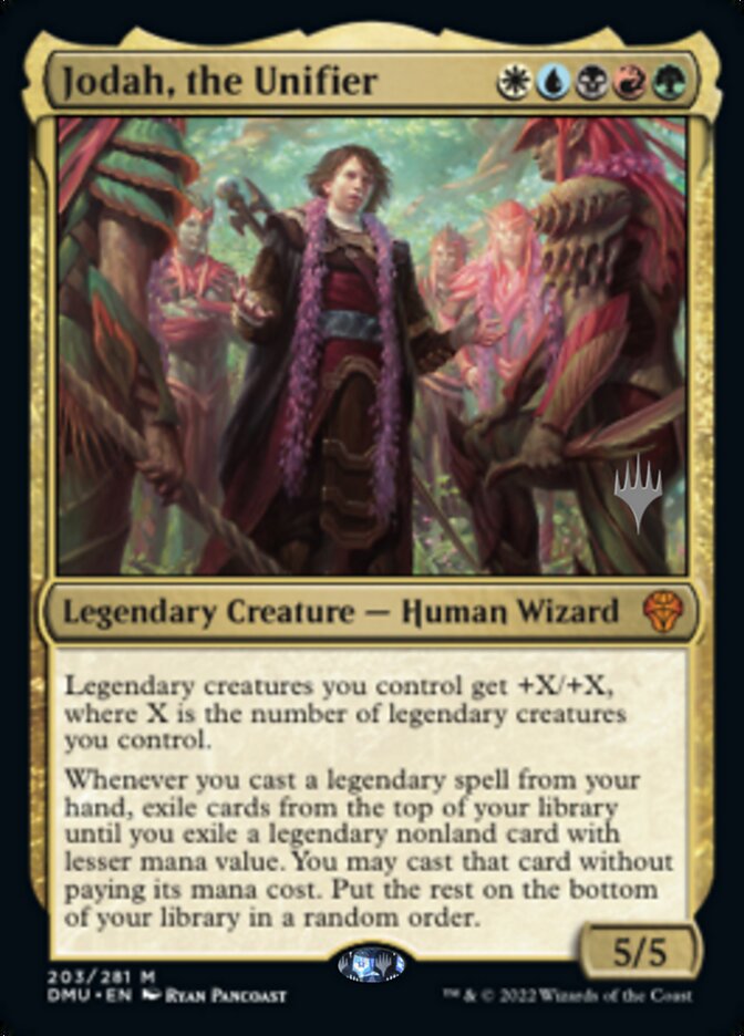 Jodah, the Unifier (Promo Pack) [Dominaria United Promo Pack]