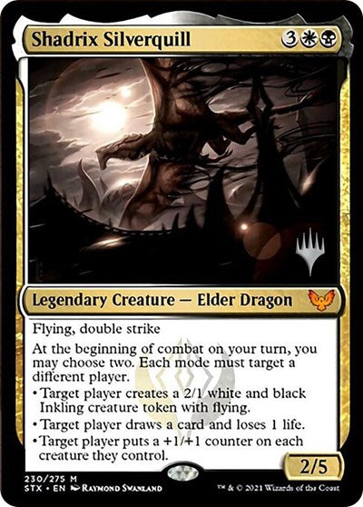 Shadrix Silverquill (Promo Pack) [Strixhaven: School of Mages Promo Pack]