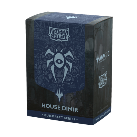 Dragon Shield: Standard 100ct Dual Matte Art Sleeves - House Dimir
