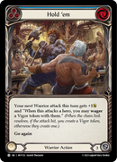 Hold 'em (Blue) [HVY132] (Heavy Hitters) Rainbow Foil