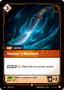 front of card Hunter's Machete [Unleashed] 096/219
