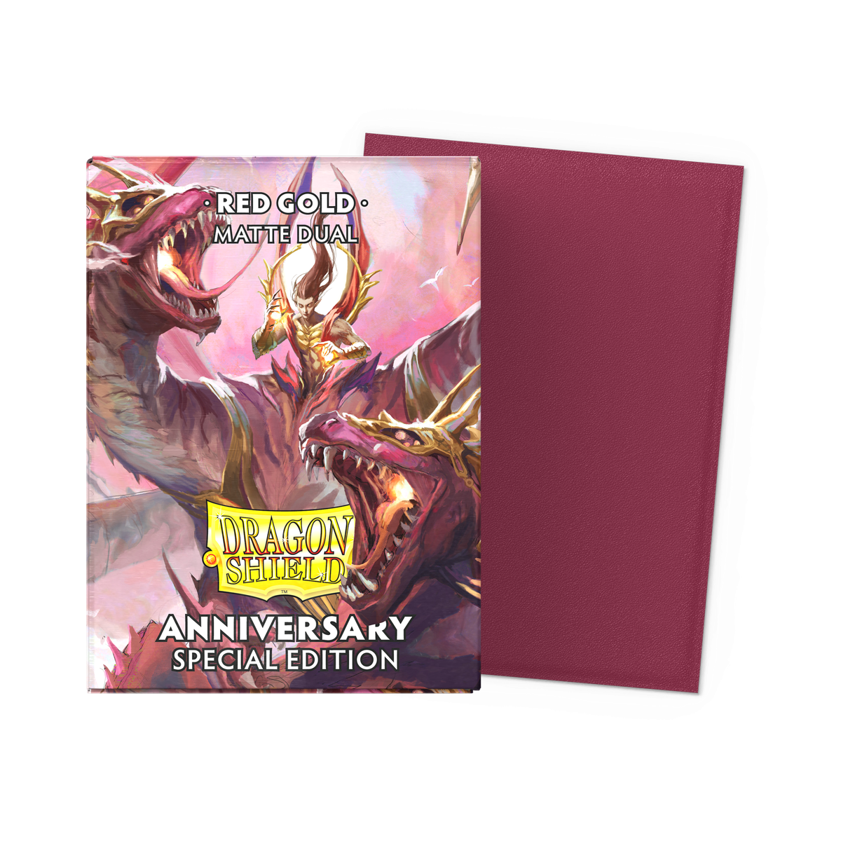 Dragon Shield: Standard 100ct Special Edition - Red Gold