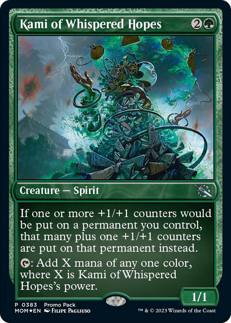 Kami of Whispered Hopes (Promo Pack) [March of the Machine Promo Pack]