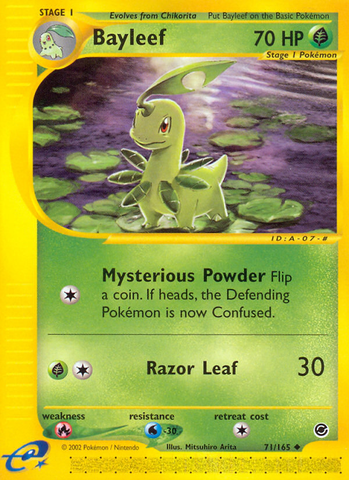 Bayleef (71/165) [Expedition: E-Card Base Set]