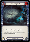 Foreboding Bolt (Blue) [U-CRU170] (Crucible of War Unlimited) Unlimited Normal