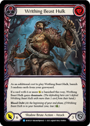 Writhing Beast Hulk (Red) [MON129-RF] (Monarch) 1st Edition Rainbow Foil