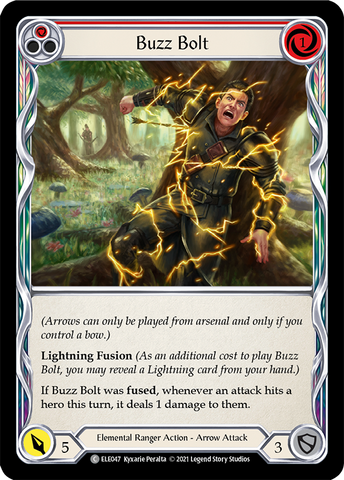 Buzz Bolt (Red) [ELE047] (Tales of Aria) 1st Edition Normal